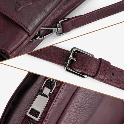 Small Crossbody Bags for Women Trendy Vegan Leather Cell Phone Bag Embossed Flower Design Wallet Purses with Strap