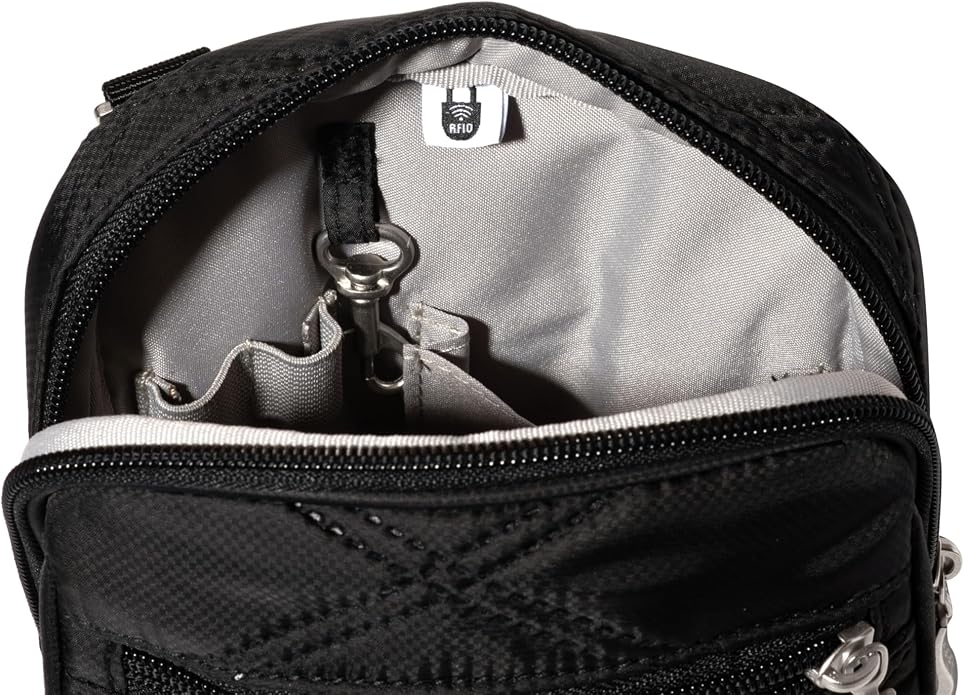 Baggallini Journey Crossbody Bags for Women 9x6 Small Lightweight Travel Handbag W/RFID