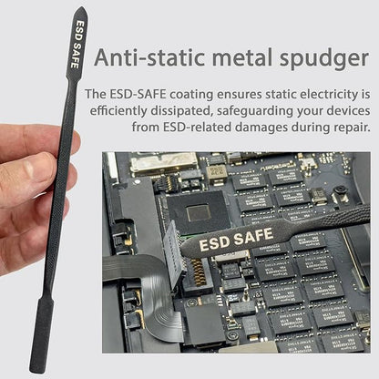 HowFixit Metal Spudger Set for Disassembling and Repairing Laptop, Cell Phone, Game Console, Tablet, Drone