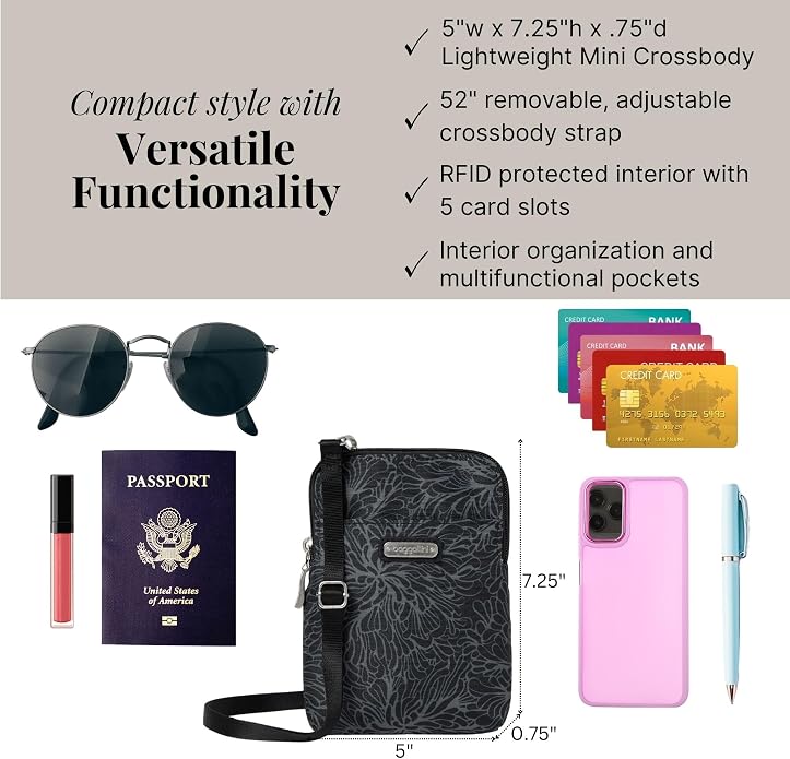 Baggallini The New Classic Collection Take Two RFID Bryant Crossbody
