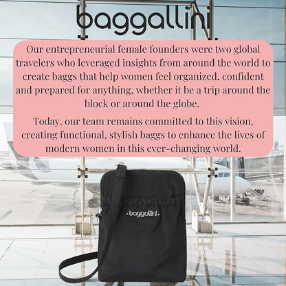 Baggallini Bryant Pouch Small Crossbody Bag for Women - Phone Purse with Crossbody Strap - Lightweight Crossbody Pouch