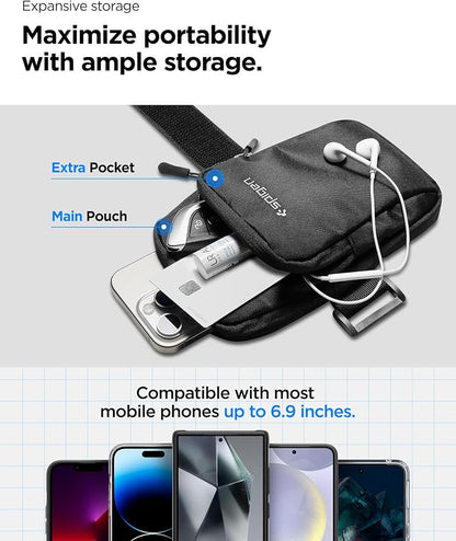 Spigen A702 Armband Dynamic Shield - Black