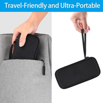 khanka for Anker Prime Power Bank, 26,250Mah Case, Hard Travel Bag Compatible with Anker Prime Power Bank 26K, 300W, Case Only (Black)