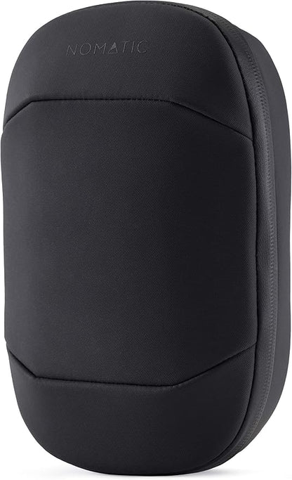 NOMATIC Premium Tech Organizer | Electronic Organizer (Black) | Water Resistant Travel Tech Case, Cord Case - Universal Cable Holder, Memory Cards, Hard Drive, Power Banks, Charger, etc