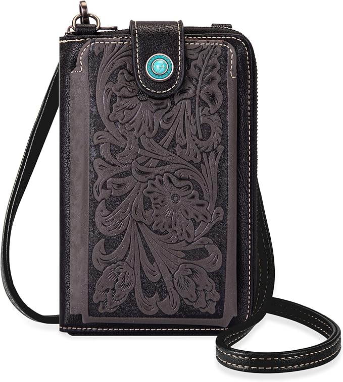 Montana West Small Crossbody Bags for Women Western Handbag with Cash Slots