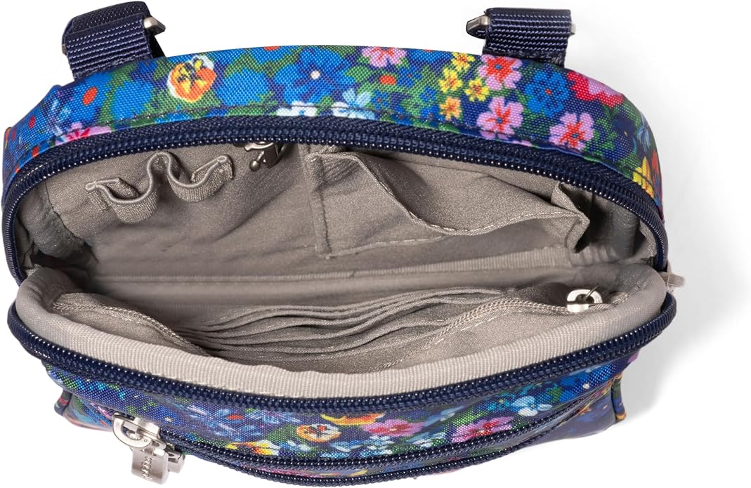 Baggallini Journey Crossbody Bags for Women 9x6 Small Lightweight Travel Handbag W/RFID