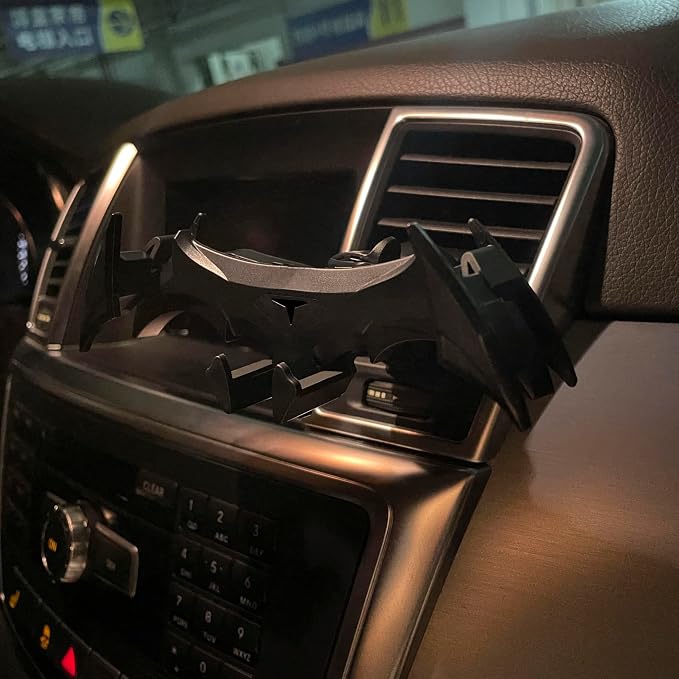 Batwing Car Phone Holder Accessories for Men Gift, Phone Mount for Air Vent, Unique Cell Phone Accessories