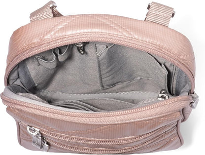 Baggallini Journey Crossbody Bags for Women 9x6 Small Lightweight Travel Handbag W/RFID