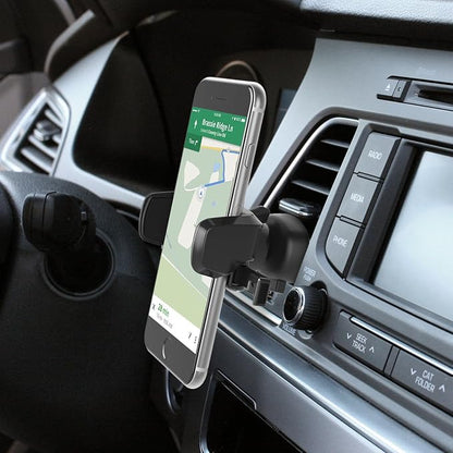 iOttie Easy One Touch Mini Air Vent Car Mount Holder Cradle for iPhone Xs Max R 8 Plus 7 Samsung Galaxy S10 E S9 S8 Plus Edge, Note 9 & Other Smartphone, 2.2 x 4.8 x 5.7 inches