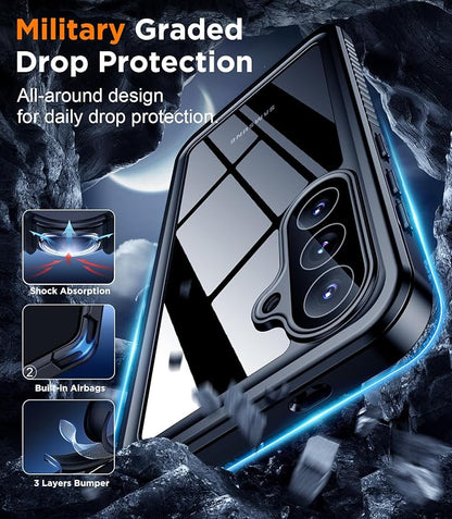 Temdan Designed for Samsung Galaxy S26 Plus Case Waterproof, Built-in Lens & Screen Protector Military Shockproof Dropproof IP68 Underwater Full Body Phone Case for Galaxy S26 Plus 5G 6.7"-Green