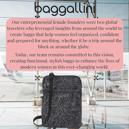Baggallini Bryant Pouch Small Crossbody Bag for Women - Phone Purse with Crossbody Strap - Lightweight Crossbody Pouch