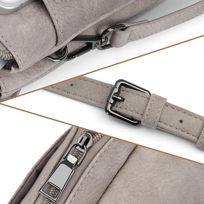 Small Crossbody Bags for Women Trendy Vegan Leather Cell Phone Bag Embossed Flower Design Wallet Purses with Strap