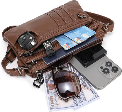 MINICAT Multiple Pockets Small Crossbody Purse Cell Phone Purse Shoulder Bags for Women Cross Body Bag for Woman