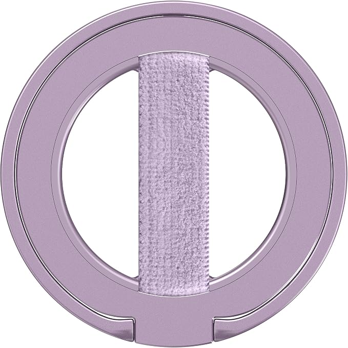 EWA MagOne Ultra for Magsafe Phone Grip Kickstand [Replaceable Elastic Finger Loop], Mag Safe Ring Holder Stand, Two-Sided Magnetic Phone Accessories for iPhone 17,16,15,14,13,12 Pro/Max/Plus-Purple