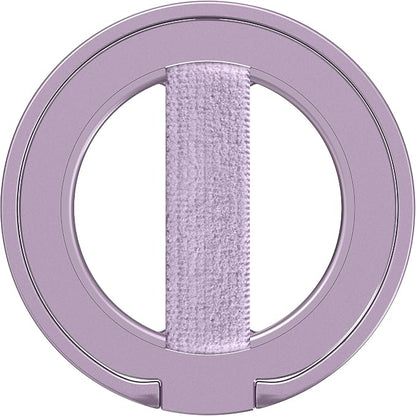 EWA MagOne Ultra for Magsafe Phone Grip Kickstand [Replaceable Elastic Finger Loop], Mag Safe Ring Holder Stand, Two-Sided Magnetic Phone Accessories for iPhone 17,16,15,14,13,12 Pro/Max/Plus-Purple