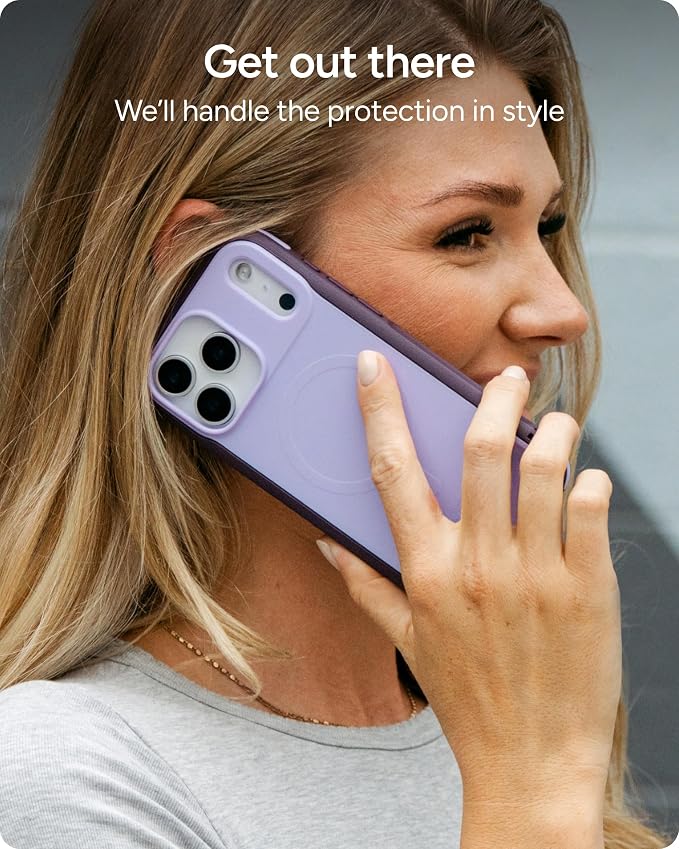 ZAGG Sedona Snap Case for iPhone 17 Pro Max - Blue Royal Ember, Drop Protection (13ft/4m), Graphene-Reinforced Multi-Layer Protection, MagSafe Phone Case with Impact-Absorbing Bumpers, Slim