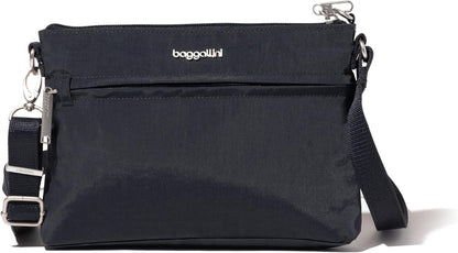 Baggallini womens Securtex Anti-theft Memento Crossbody Bag