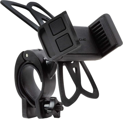 Scosche HDM3SM-RP Handlebar Bike Phone Mount with Universal Phone Holder, Elastic Safety Bands, and Adjustable Clamp for Mobile Phone Device