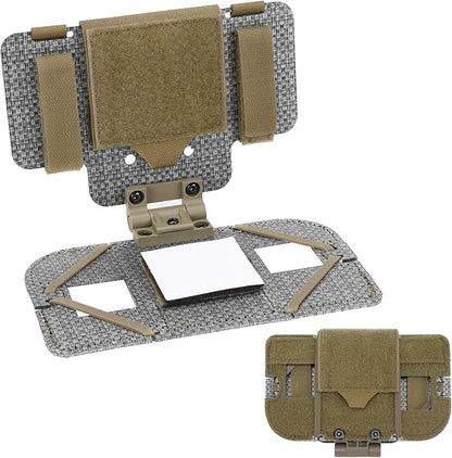 Tactical Phone Holder,Plate Carrier Phone Mount Not Block the Phone Camera Molle Phone Holder for Hunting,Duty,Hiking