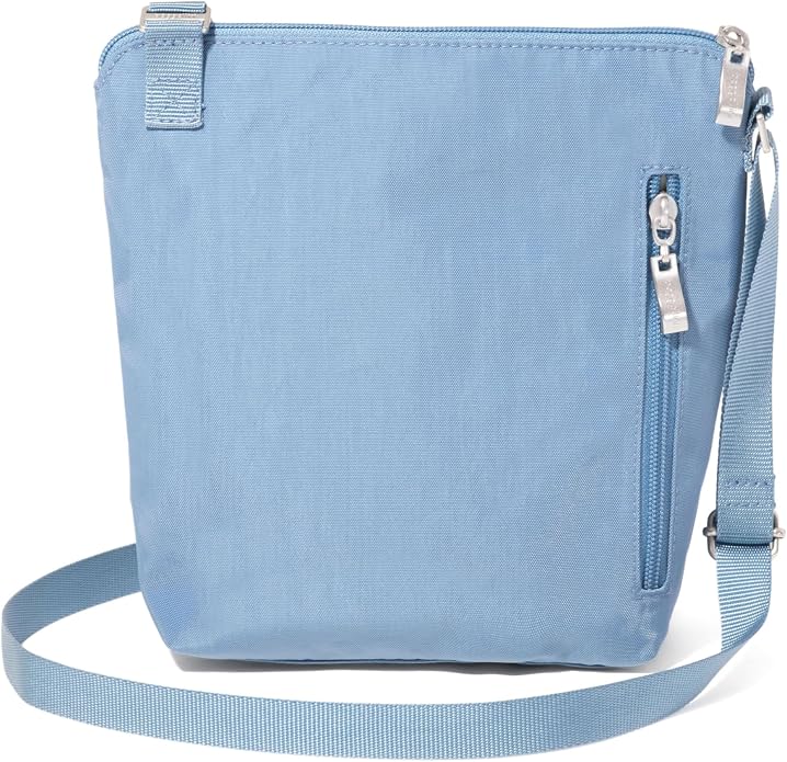 Baggallini Pocket Crossbody Bags for Women 8x8 Small Lightweight Durable Water-resistant Travel Purse W/Rfid