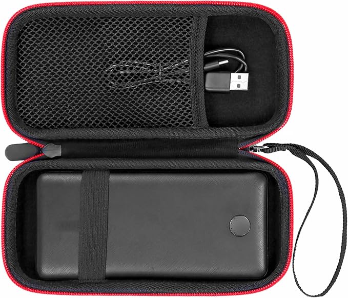 Travel Case Compatible with Anker/ for POIYTL /for IAPOS /for SABANI /for OHOVIV /for RGVOTA /for Pxwaxpy Portable Charger Power Bank, Storage Holder for Fast Charging Battery Pack (Case Only)