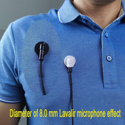 Undercover with 40 Stickies and 40 Fabric Discs for Hiding Lavalier Microphones and Reduce Wind Noise, 20 of Each Black/White