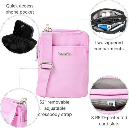Baggallini Women's Modern Take Two Rfid Crossbody