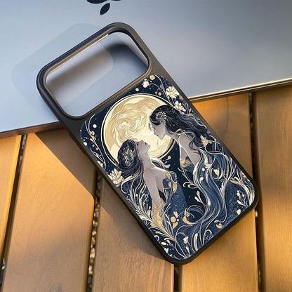 Constellation Series - Pisces Designs Magnetic for iPhone 17 pro max Case, Tarot Style Model Glass Phone Cover, Compatible with Magsafe - fits iPhone 17 pro max Case for Women