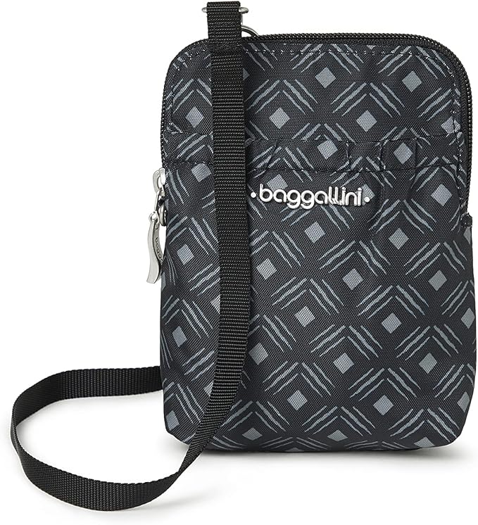 Baggallini Bryant Pouch Small Crossbody Bag for Women - Phone Purse with Crossbody Strap - Lightweight Crossbody Pouch