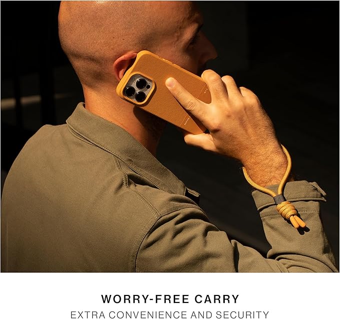 Native Union Sling – Adjustable & Detachable Phone Strap – Compatible with iPhone 16, 15, 14, 13 and most Smartphones – Made with 100% Durable & Recycled Materials (Lemon)