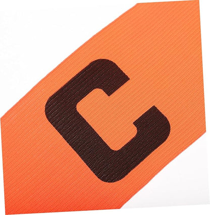 Football Accessories Arm Bands Soccer Captain Armband Adjustable C Armband Football Captain Arm Band for Team Sports (Random Letter Color) Football Accessories Arm Bands