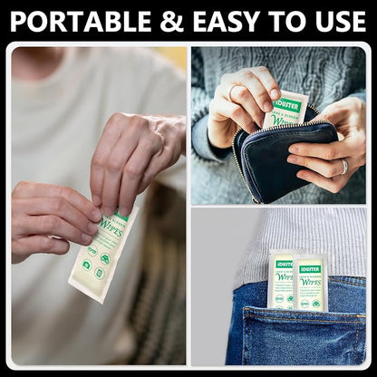 Screen Cleaner Wipes for Lens - Premoistened Eyeglasses Cleaning Wipes, Streak-Free Screen Wipes for iPad, Phone, Car, TV, Computer, Laptop, Eye Glasses