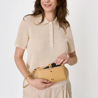 The Sak Iris Smartphone Crossbody Purse - Small Women's Cellphone Bag & Wallet For Everyday- Convertible Wristlet With Zipper