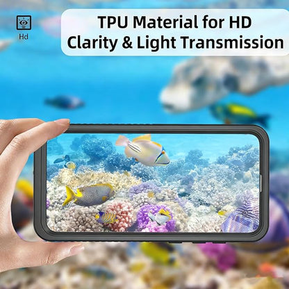 for Samsung Galaxy S26 Ultra Waterproof Case, Military-Grade Full Body Defense: IP68 Underwater Protection, Built-in Screen Protector & Camera Lens Cover, 10FT Waterproof Shockproof Dustproof.