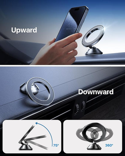 andobil for Magsafe Car Mount [20 Strongest Magnets & Upgraded 3M Adhesive] Dashboard Magnetic Car Phone Holder for iPhone 17 Pro Max 16 15 14 13 12 Cell Phone Holder Car for Samsung Galaxy S26/S25