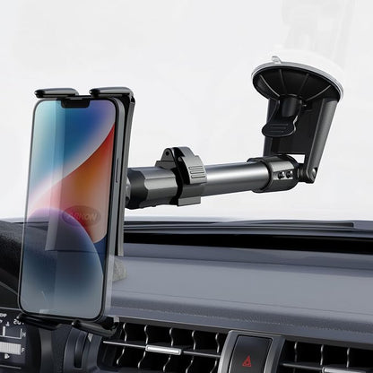 ARKON Mounts - Phone Mount for Car | Car Phone Holder With Windshield Suction | Secure spring holder expands up to 7.25 inches | For iPhone, Samsung, Google, Huawei, Nokia, other Smartphones