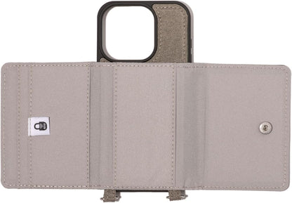 Baggallini On The Go iPhone Card Case Crossbody - Lightweight iPhone Case Designed for iPhone 13, iPhone 14, iPhone 15 and iPhone 15 Pro