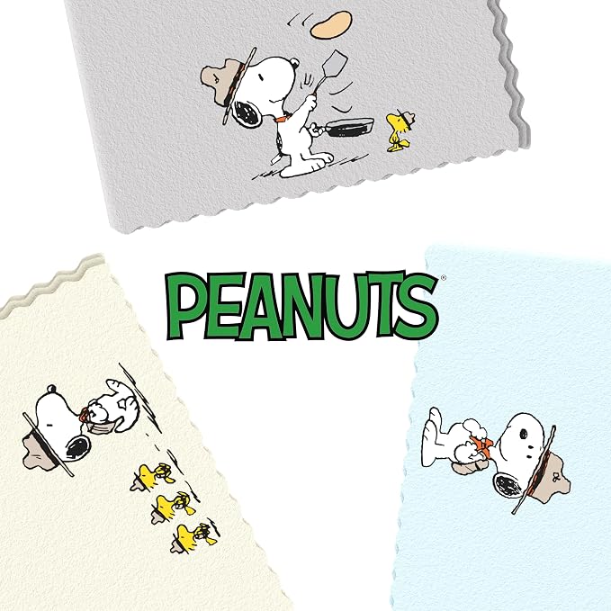 Microfiber Cloth & Glasses Wipes (3 Pack) Lens & Glasses Cleaning Cloth - Eye Glass Clean Cloths - Eyeglass Cleaning Cloths - Camera Lenses & Gadget Delicate Screens - Snoopy
