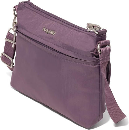 Baggallini womens Securtex Anti-theft Memento Crossbody Bag