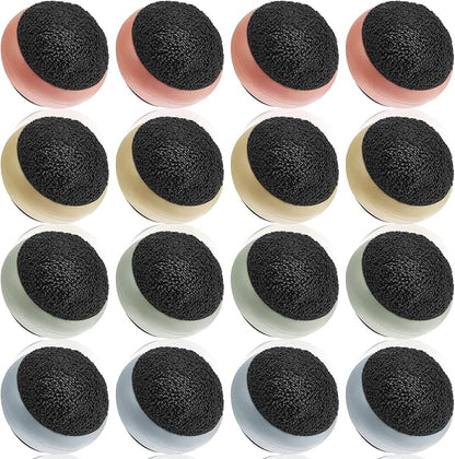 Suclain 16 Pack Touch Screen Cleaner Balls Phone Cleaning Ball Microfiber Touch Car Screen Glass Cleaner for Computer Laptop Monitor Camera Lens Gift(Green,Blue,Warm Red,Yellow)