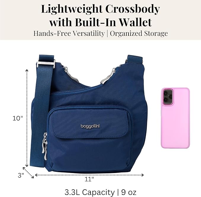Baggallini Women Criss Cross Crossbody Bag