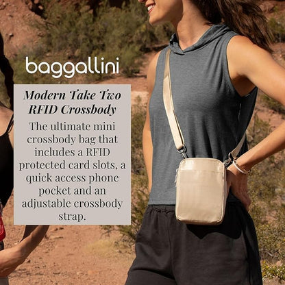 Baggallini Women's Modern Take Two Rfid Crossbody