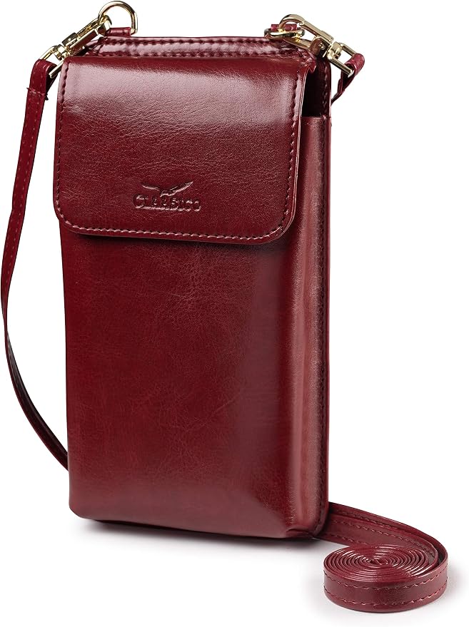 Claasico Crossbody Phone Purse for Women – RFID Phone Case Wallet w/Magnetic Closure & Separate Zipper Pocket Crossbody Bag