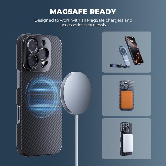 FREEWELL Pro Filmmaker Case for iPhone 16 Pro Max - 17mm Lens & Magnetic Filter Mount Black