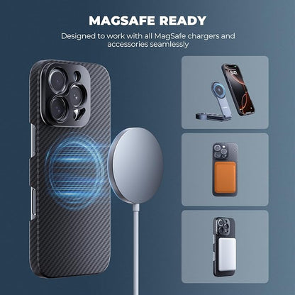 FREEWELL Pro Filmmaker Case for iPhone 16 Pro Max - 17mm Lens & Magnetic Filter Mount Black