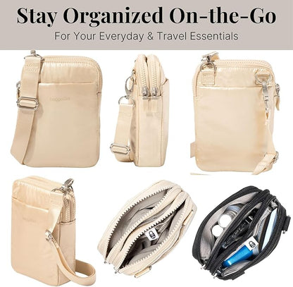 Baggallini Women's Modern Take Two Rfid Crossbody