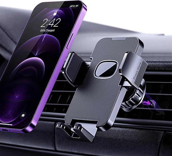 Car Phone Holders for Car Air Vent Phone Mount Universal Automotive Accessories Car Mount Cradles Fit for iPhone Android Smartphones