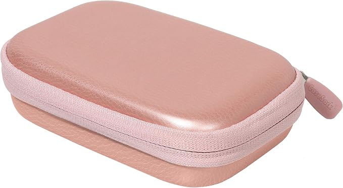 CaseSack Case for Anker Portable Charger 10,000mAh, Zolo Power Bank 20,000mAh, Organizer for Anker Portable Charger/Fast Charge Battery Pack (Rose Gold)