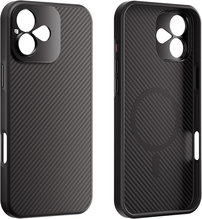 FREEWELL Pro Filmmaker Case for iPhone 16-17mm Lens & Magnetic Filter Mount Black