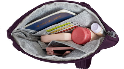 Travelon Anti-Theft Runways Slim Assymetric Crossbody